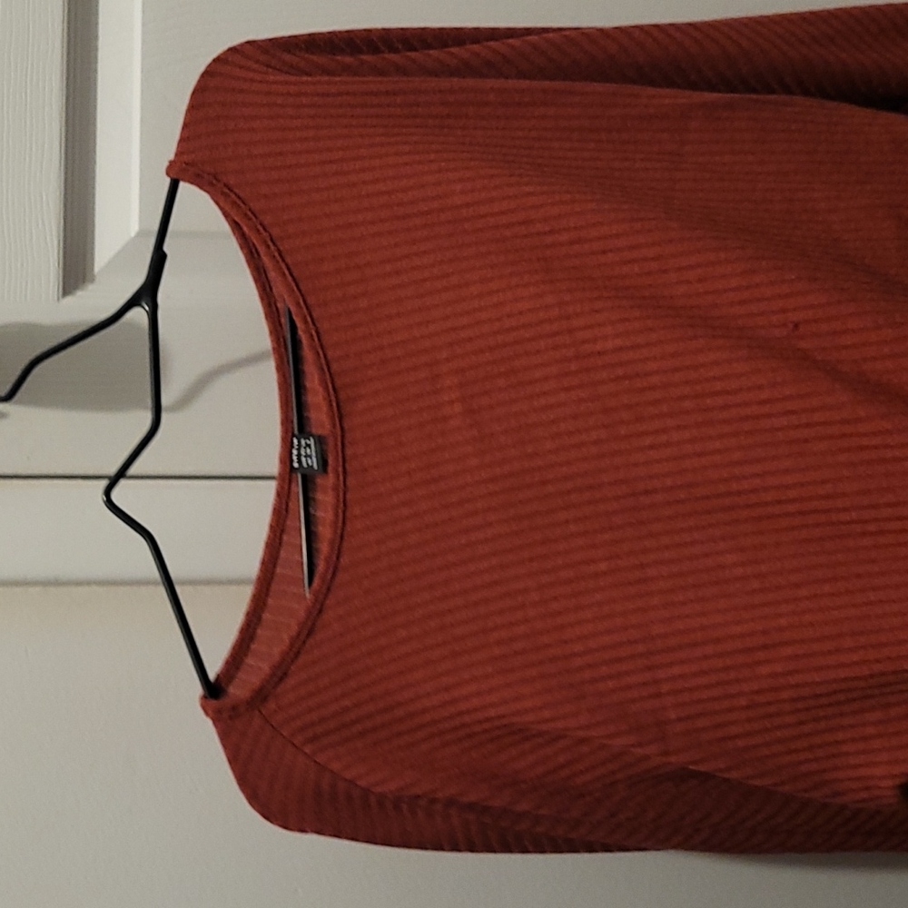 Womens red xs shein sweater